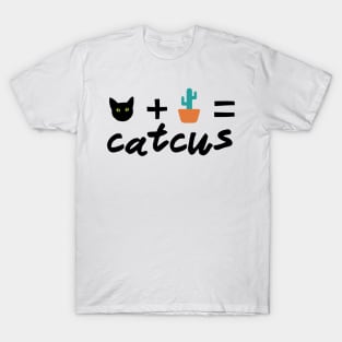 cat plus cactus is called catcus T-Shirt